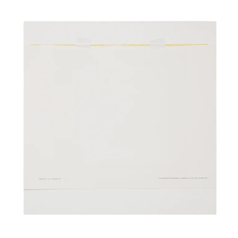 Detail for Josef Albers: Formulation Articulation Homage To The Square Portfolio II Folder 24 Print, 1972 (6 of 6)