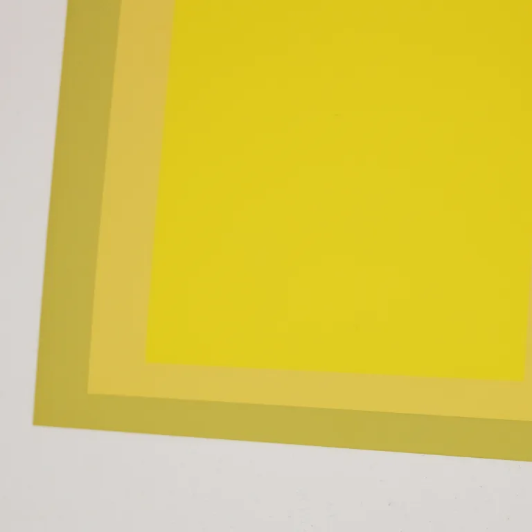 Detail for Josef Albers: Formulation Articulation Homage To The Square Portfolio II Folder 24 Print, 1972 (2 of 6)
