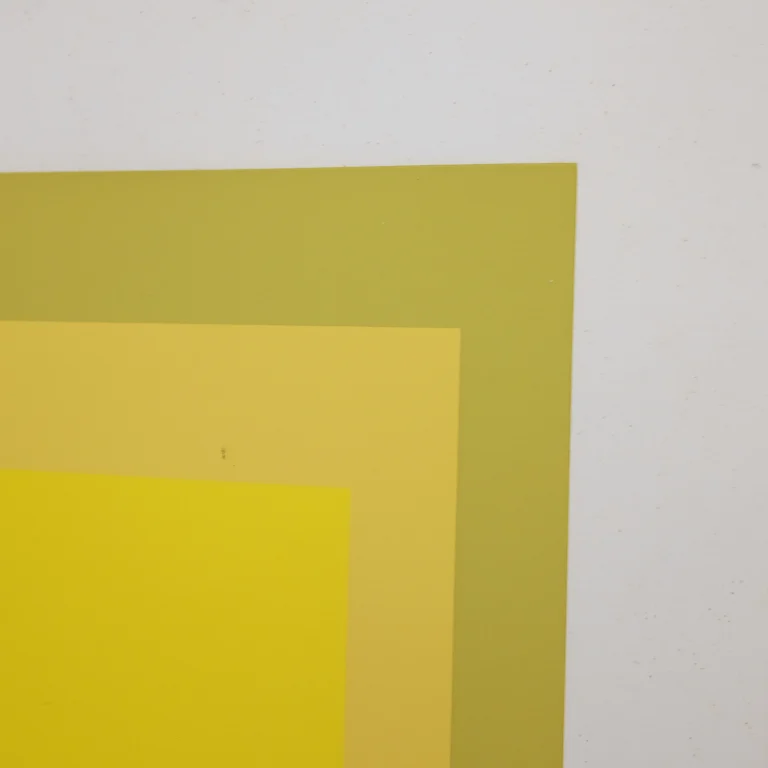 Detail for Josef Albers: Formulation Articulation Homage To The Square Portfolio II Folder 24 Print, 1972 (3 of 6)