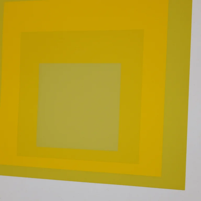 Detail for Josef Albers: Formulation Articulation Homage To The Square Portfolio II Folder 14 Print, 1972 (3 of 6)