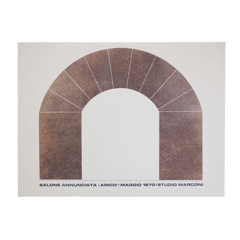 Detail for Salone Annunciate / Arico' / Maggio / Studio Marconi Poster, 1970 (1 of 3)