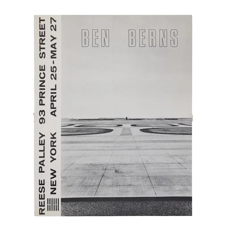 Detail for Ben Berns at Reese Palley 93 Prince Street New York Exhibition Poster, 1970 (1 of 4)