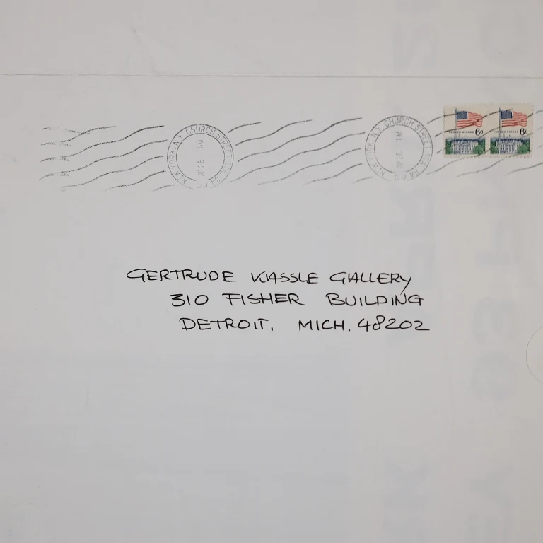 Detail for Ben Berns at Reese Palley 93 Prince Street New York Exhibition Poster, 1970 (4 of 4)