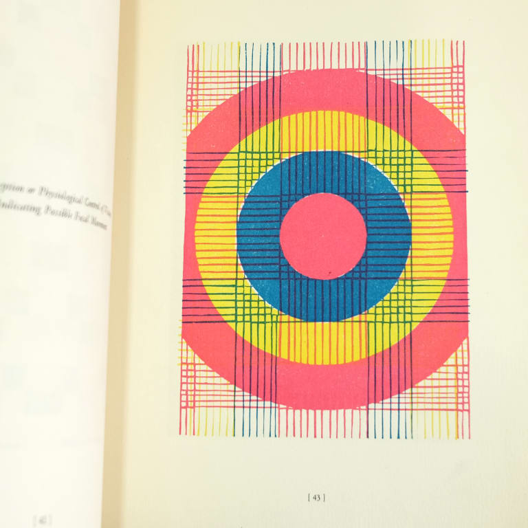 Detail for COLOR LIGHT AND VISION: An Investigation of The Elemental Nature of Visual Perception, A Report of Some Studies Inspired by Henry G. Stevens, 1938 (4 of 7)