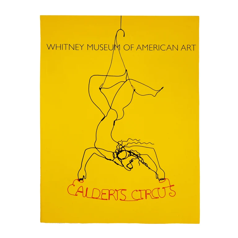 Detail for Calder's Circus at Whitney Museum of American Art Original Serigraph, 1972 (1 of 4)