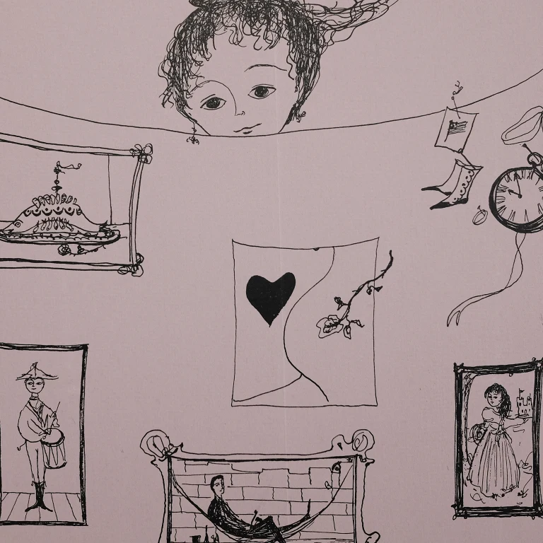 Detail for Carol Blanchard Recent Paintings at Perls Galleries Exhibition Poster (2 of 4)