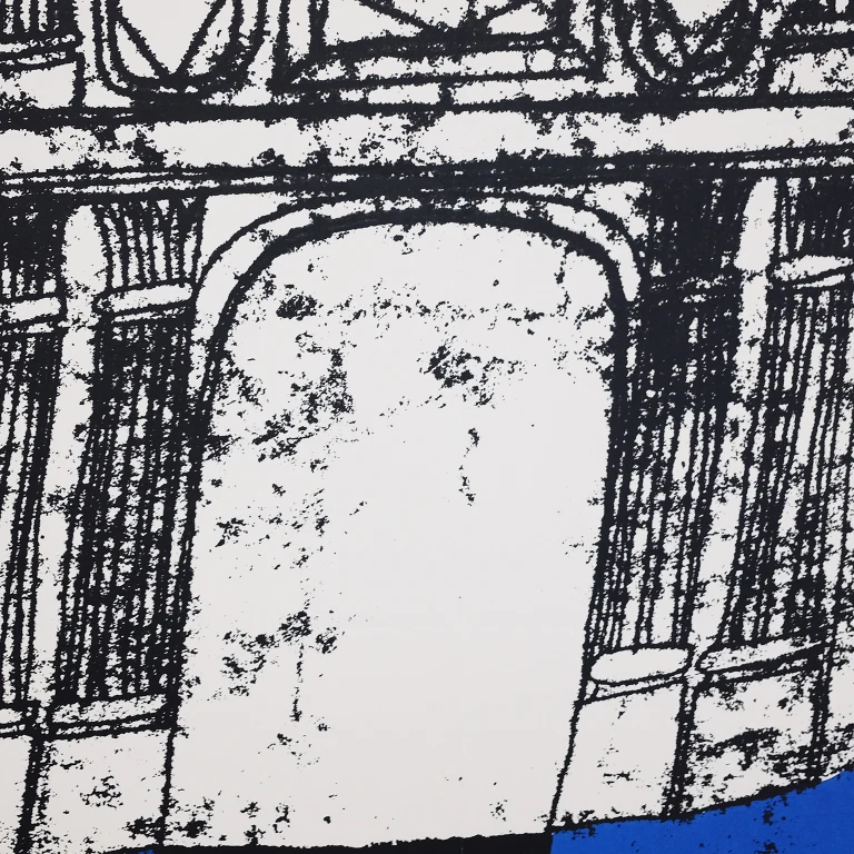 Detail for Carol Summers Woodcuts Washington Gallery of Modern Art Exhibition Poster, 1967 (2 of 3)