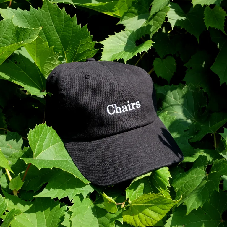 Detail for "Chairs" Hat (Black), 2024 (2 of 3)