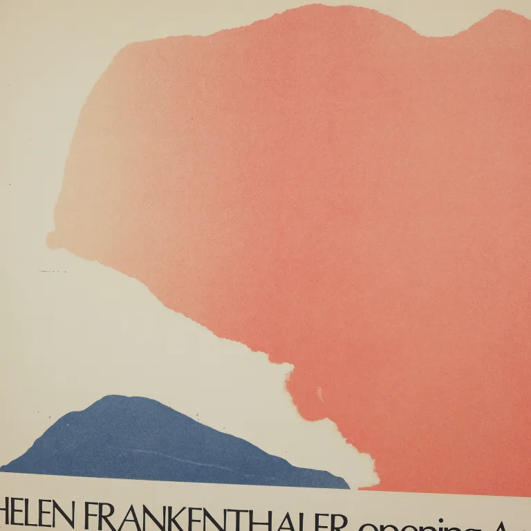 Detail for Helen Frankenthaler at Andre Emmerich Gallery, New York Exhibition Poster, 1974 (2 of 3)
