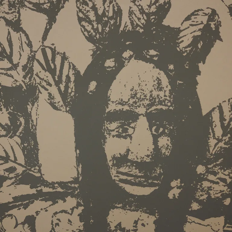 Detail for 3 Grass-Roots Sculptors / John Michael Kohler Arts Center Exhibition Poster, 1973 (3 of 3)