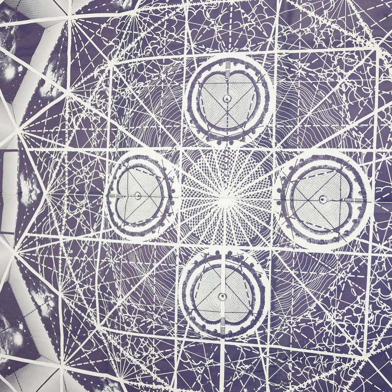 Detail for Massive Poster from SEED by Harmony Books Introduction by Ram Dass, 1974 (2 of 4)