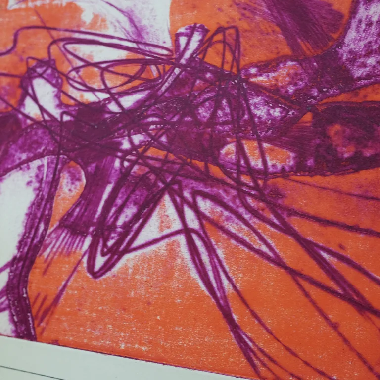 Detail for Hayter and Atelier 17 1927 - 1962 at Institute of Contemporary Arts London Original Etching Exhibition Poster, 1962 (2 of 4)