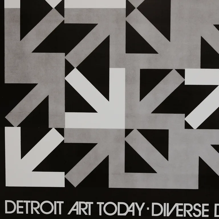 Detail for Detroit Art Today: Diverse Directions Exhibition Poster (3 of 3)