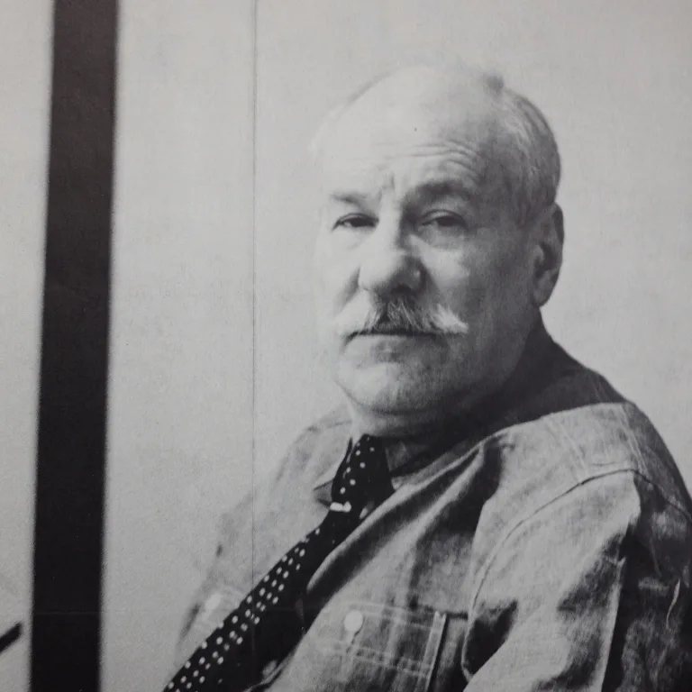 Detail for Barnett Newman Untitleds from Dan Flavin Dwan Gallery New York City Exhibition Poster, 1971 (2 of 4)