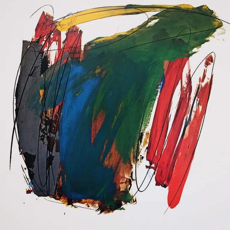 Detail for Michael Heizer Lashonda Series Gemini G.E.L. Poster, 1975 (2 of 3)