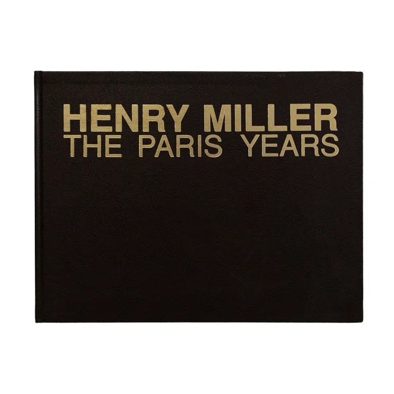Detail for "Henry Miller: The Paris Years" Signed Collector's Limited Edition Hardcover Book by Robert Cross, 1991 (1 of 6)