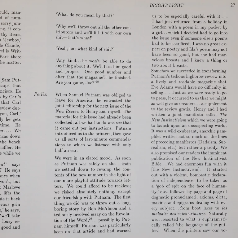 Detail for "Henry Miller: The Paris Years" Signed Collector's Limited Edition Hardcover Book by Robert Cross, 1991 (4 of 6)