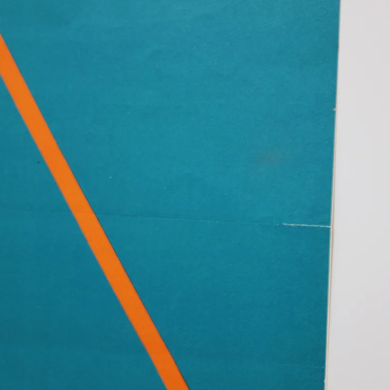 Detail for Hsiao Chin at Rose Fried Gallery New York Exhibition Poster, 1968 (3 of 3)