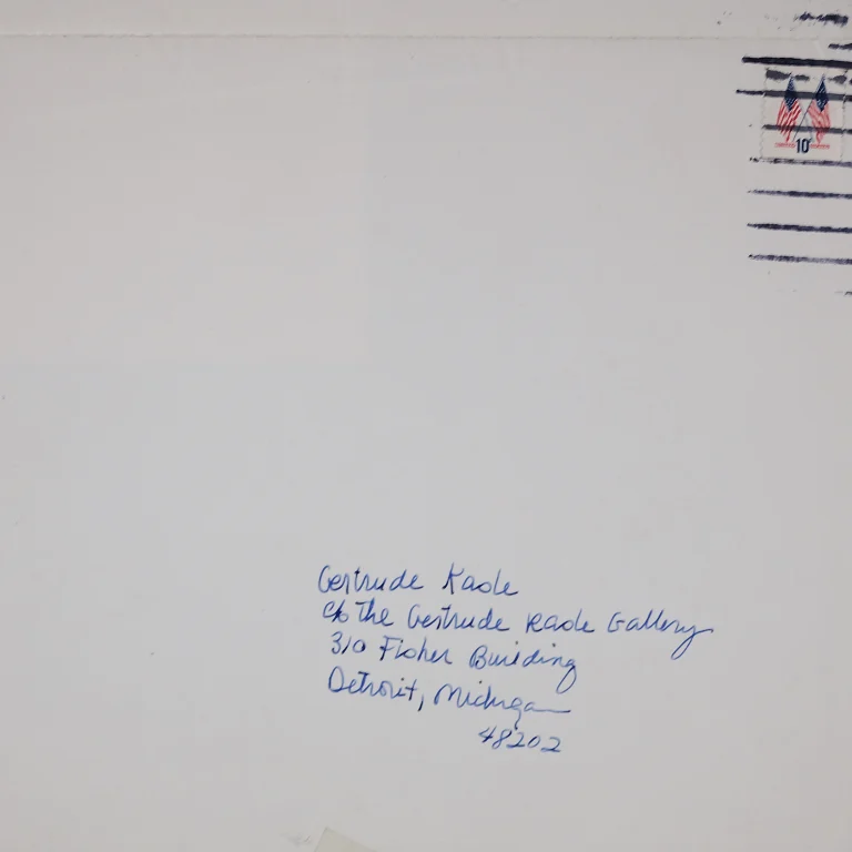 Detail for Japanese Sculpture Today at Cranbrook Academy of Art Exhibition Poster, 1975 (4 of 4)