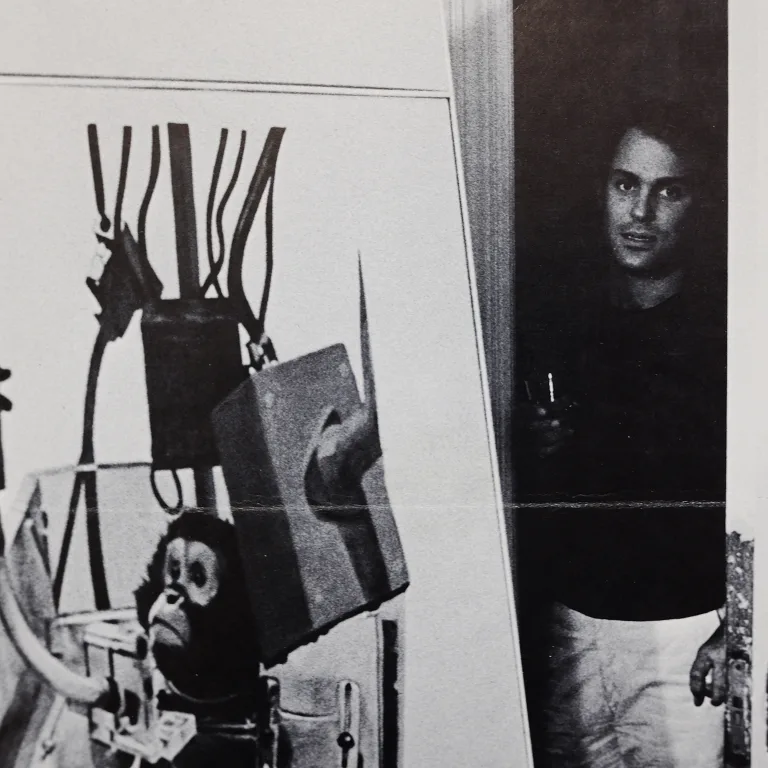 Detail for Joe Raffaele at Stable Gallery Exhibition Invitation, 1968 (2 of 4)