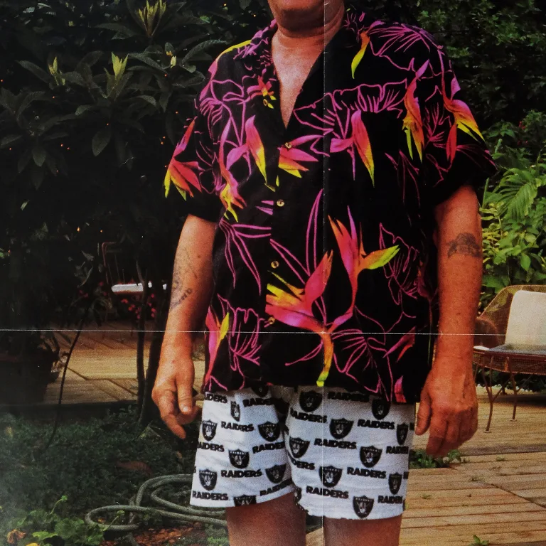 Detail for John Chamberlain at Margo Leavin Gallery Exhibition Poster, 1988 (2 of 3)