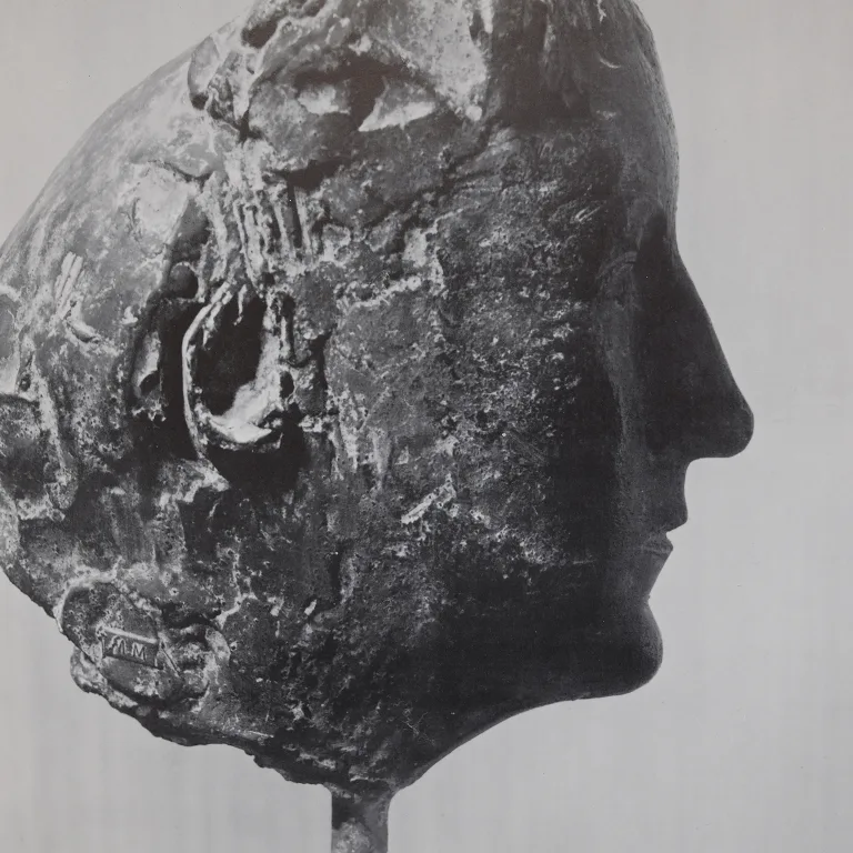 Detail for Marino Marini Personaggi Del XX Secolo Milano Poster, 1972 (2 of 5)