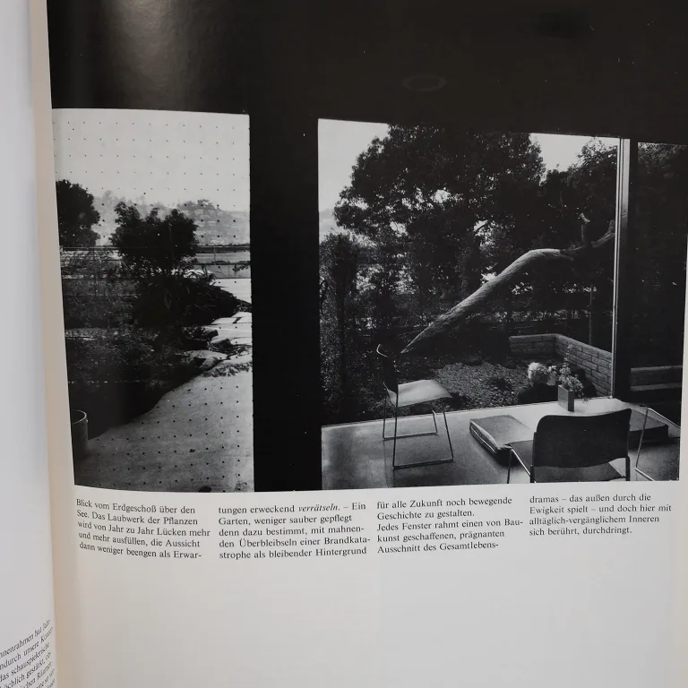 Detail for "Richard und Dion Neutra: Bauen und die Sinneswelt" First German Edition Hardcover book by Paul Parey, 1980 (4 of 6)