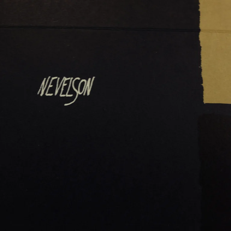 Detail for Louise Nevelson at Martha Jackson Gallery Invitation Flyer, 1961 (3 of 3)