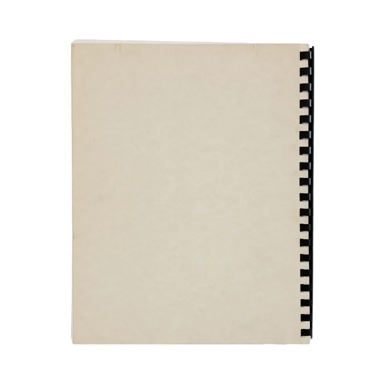 Detail for "Number Talk" Self Published Comb-bound Numerology Book by Jacki Mari, 1990 (7 of 7)