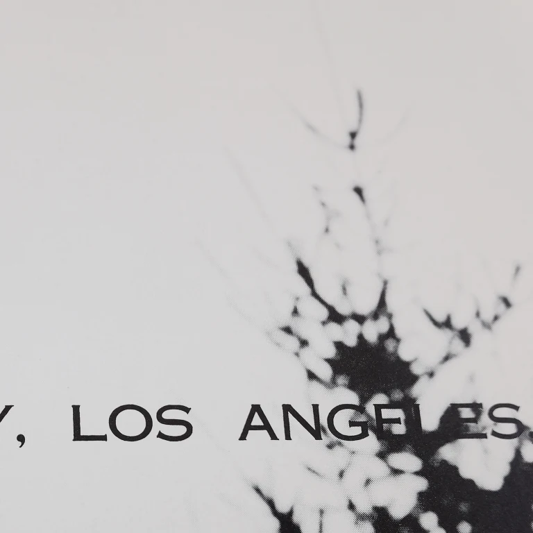 Detail for Kenneth Snelson at Dwan Gallery Exhibition Poster, 1967 (4 of 4)