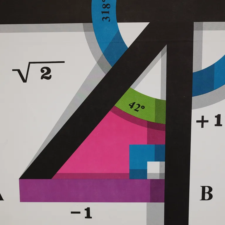 Detail for William Giles Paintings at Allan Frumkin Gallery Exhibition Poster, 1967 (3 of 3)